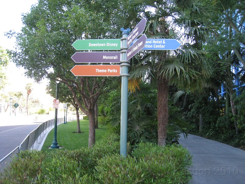 Disneyland 2010 HM Expo 0190.JPG - Sign posts.